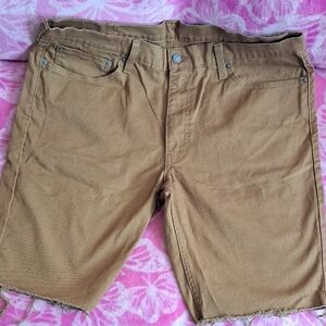 Levi's Brown Jean Shorts